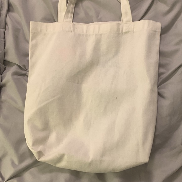 Painted tote bag - Picture 2 of 3